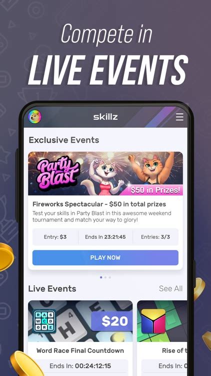 skill games app|Skillz Games .